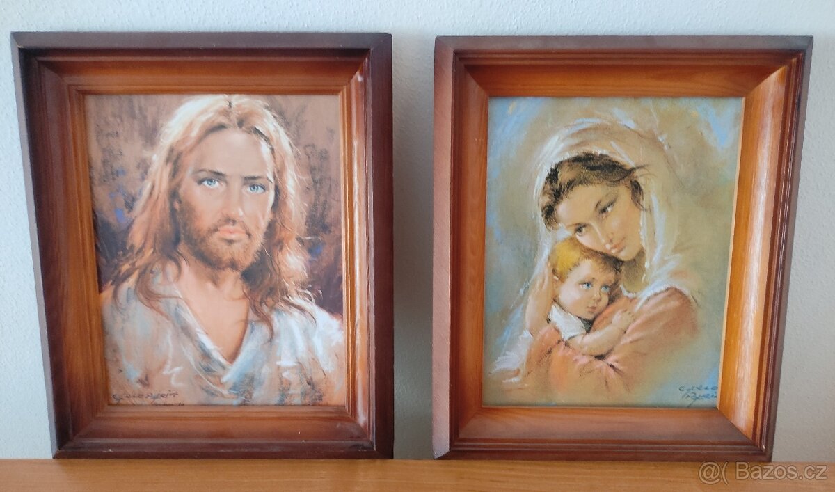 Náboženské obrazy.