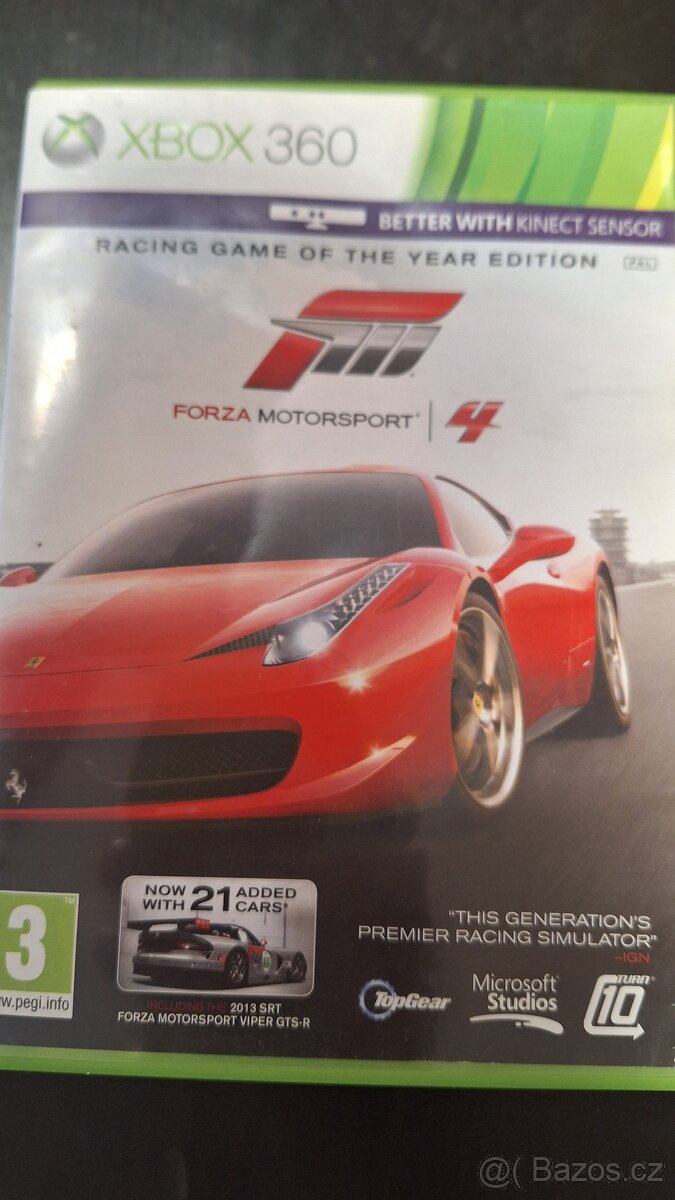 Forza Motorsport 4 (Xbox 360 - Kinect)