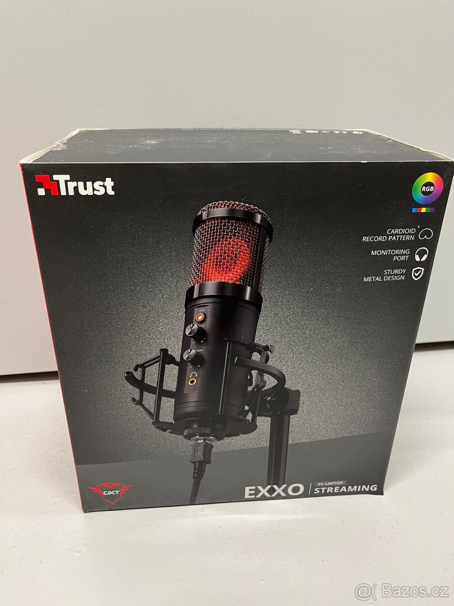 Mikrofon Trust GXT 256 Exxo USB Streaming