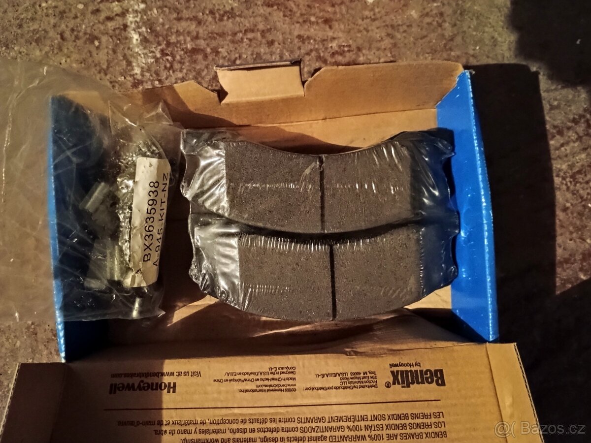 Bendix Ceramic brzdové desky Jeep Grand Cherokee 1999-2004