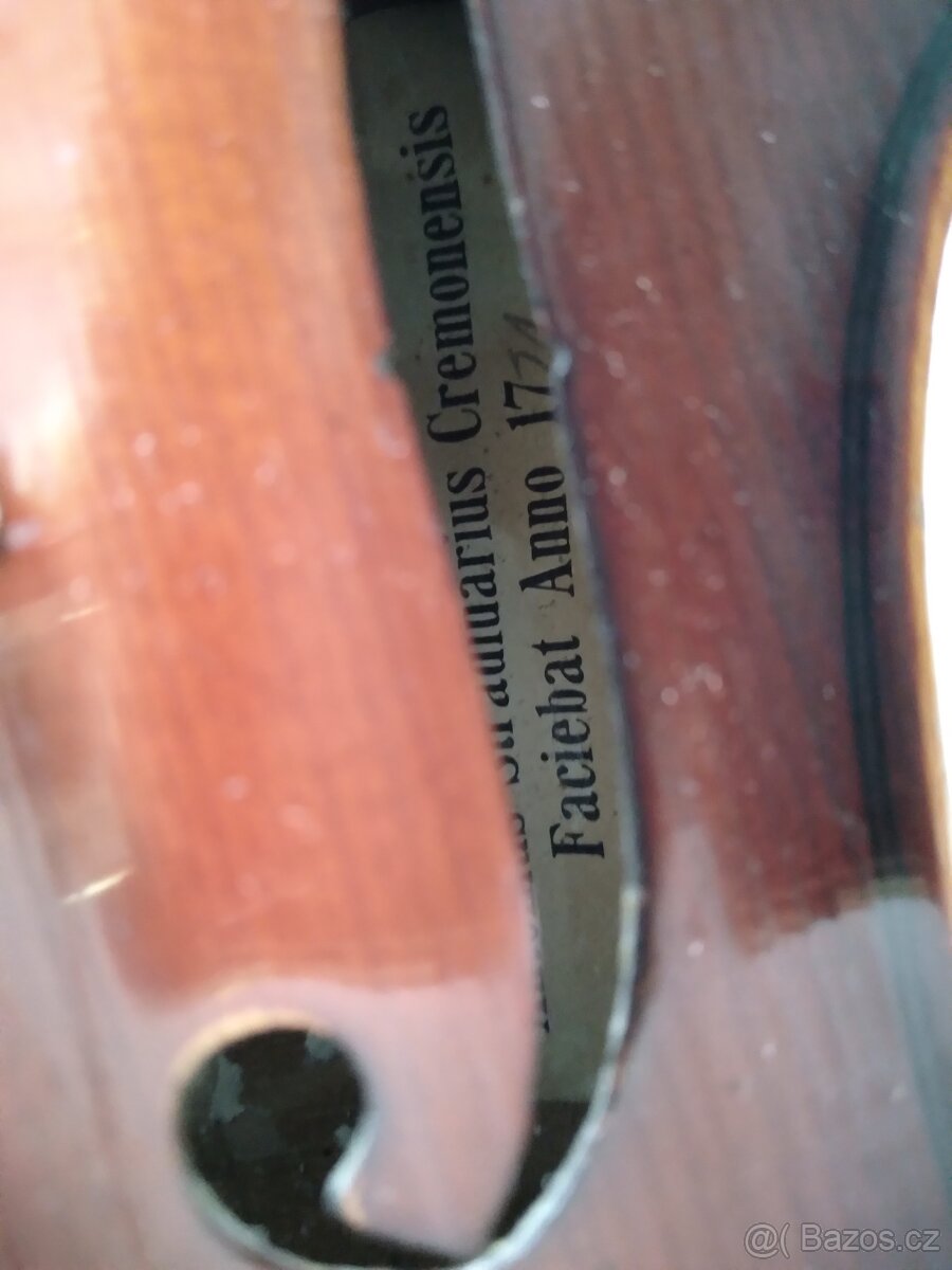 prodám starožitné housle Stradivaris 1721
