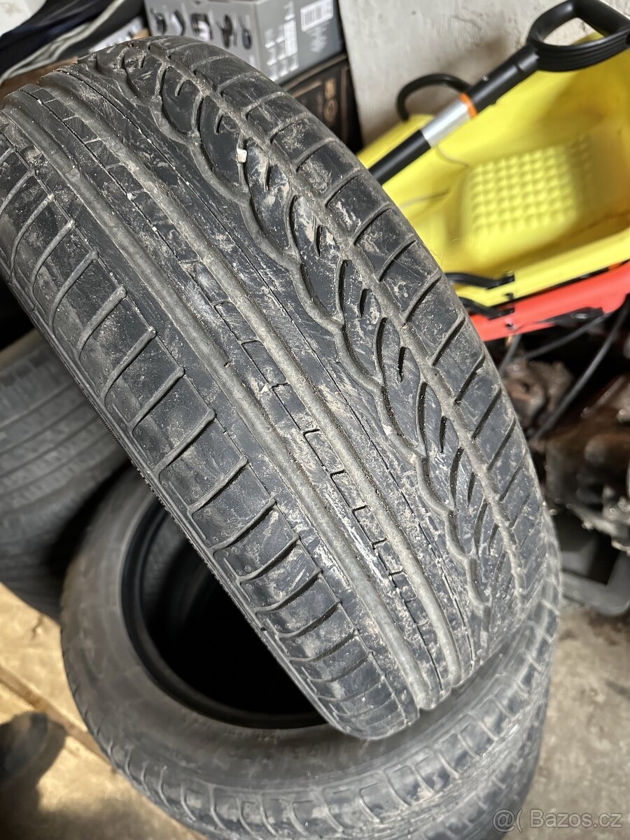 4x letní pneu dunlop 195/55r16