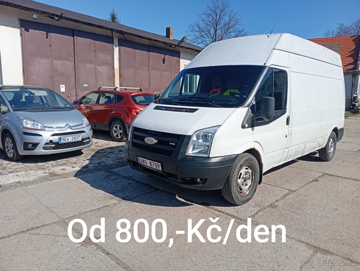 Pronájem dodávky Ford Transit L3H3 2.2tdci