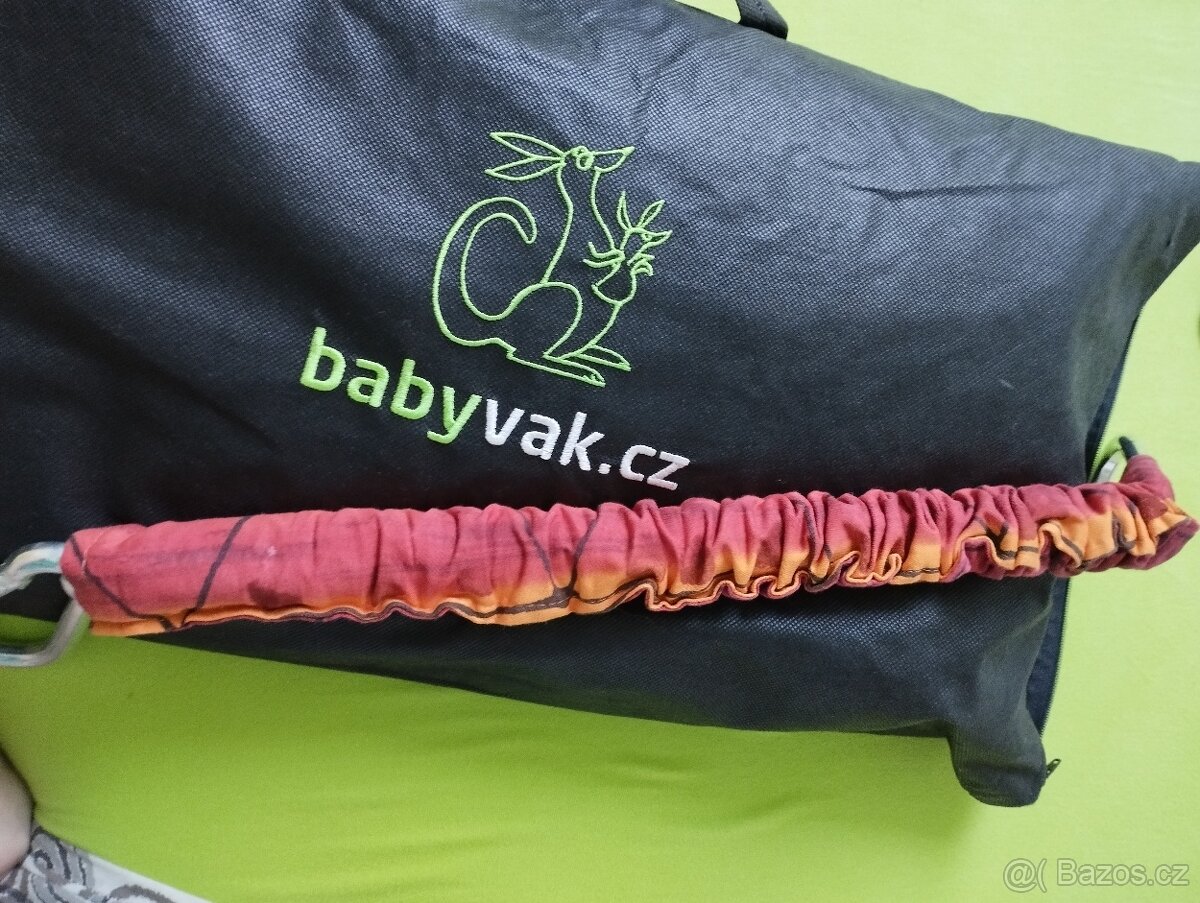 Hacka babyvak oranžovo červená