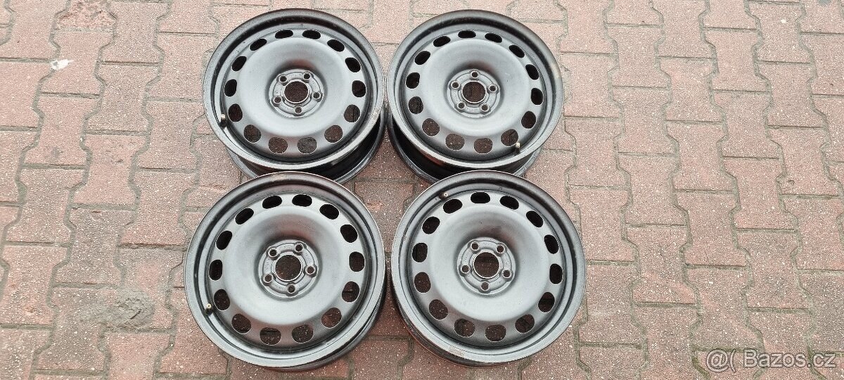Plechové disky Seat Arona 5x100 6x16 ET45 střed. díra 57mm