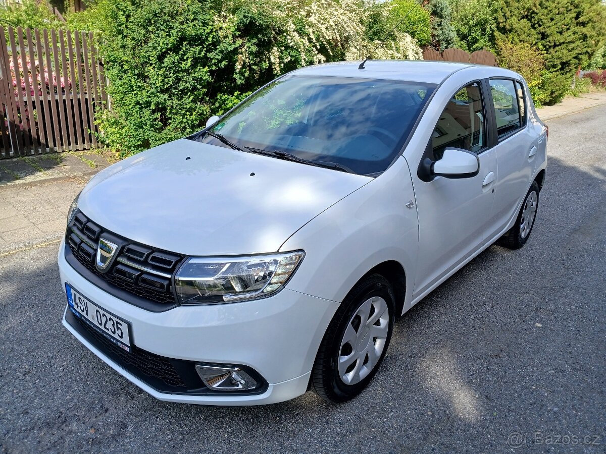 DACIA SANDERO /TOP STAV/ČR/SERVISKA/NOVÁ STK/KLIMA/2x PNEU/
