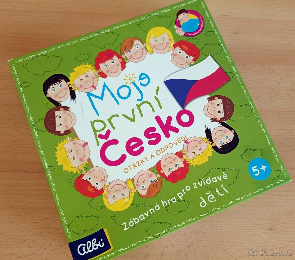 Desková hra MOJE PRVNÍ ČESKO dětská verze párty hry