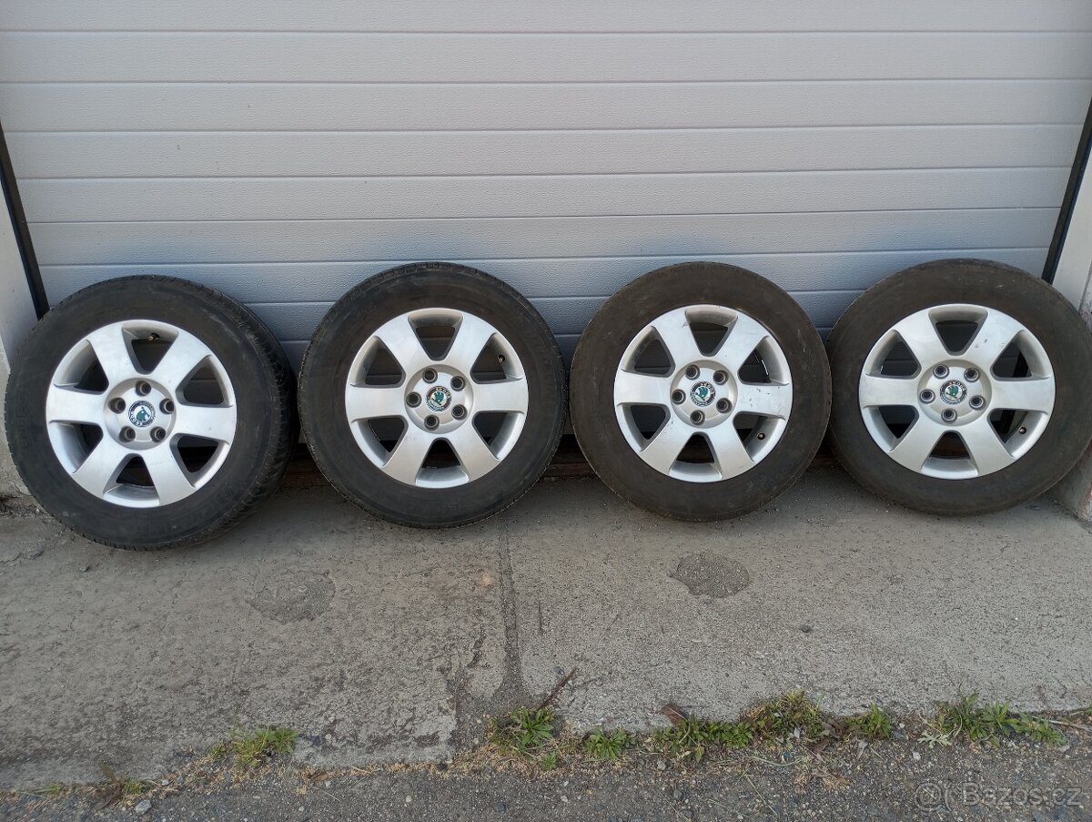 Letní ALU kola R15 - 5x112