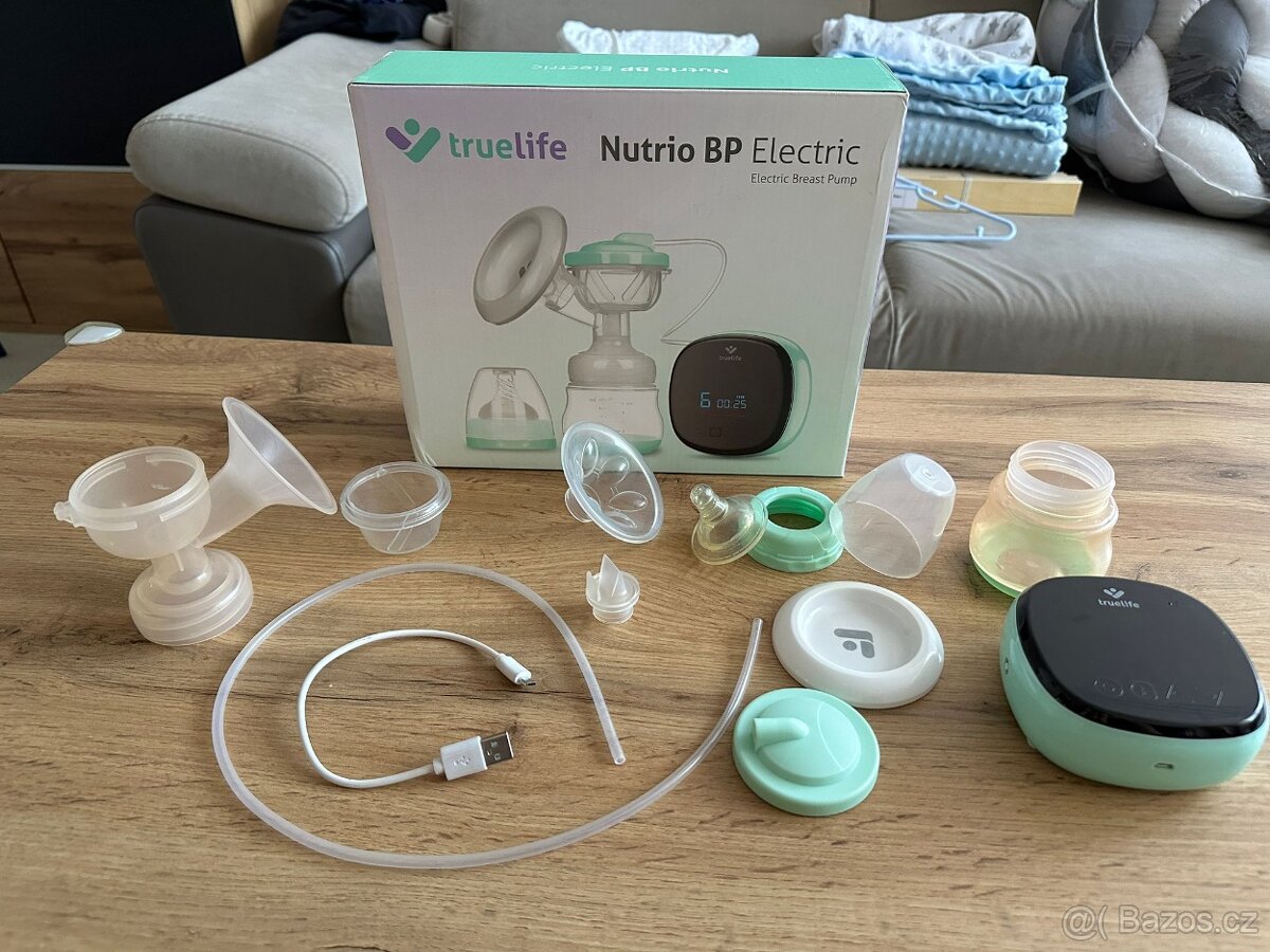 Elektrická odsávačka mléka TrueLife Nutrio BP electric