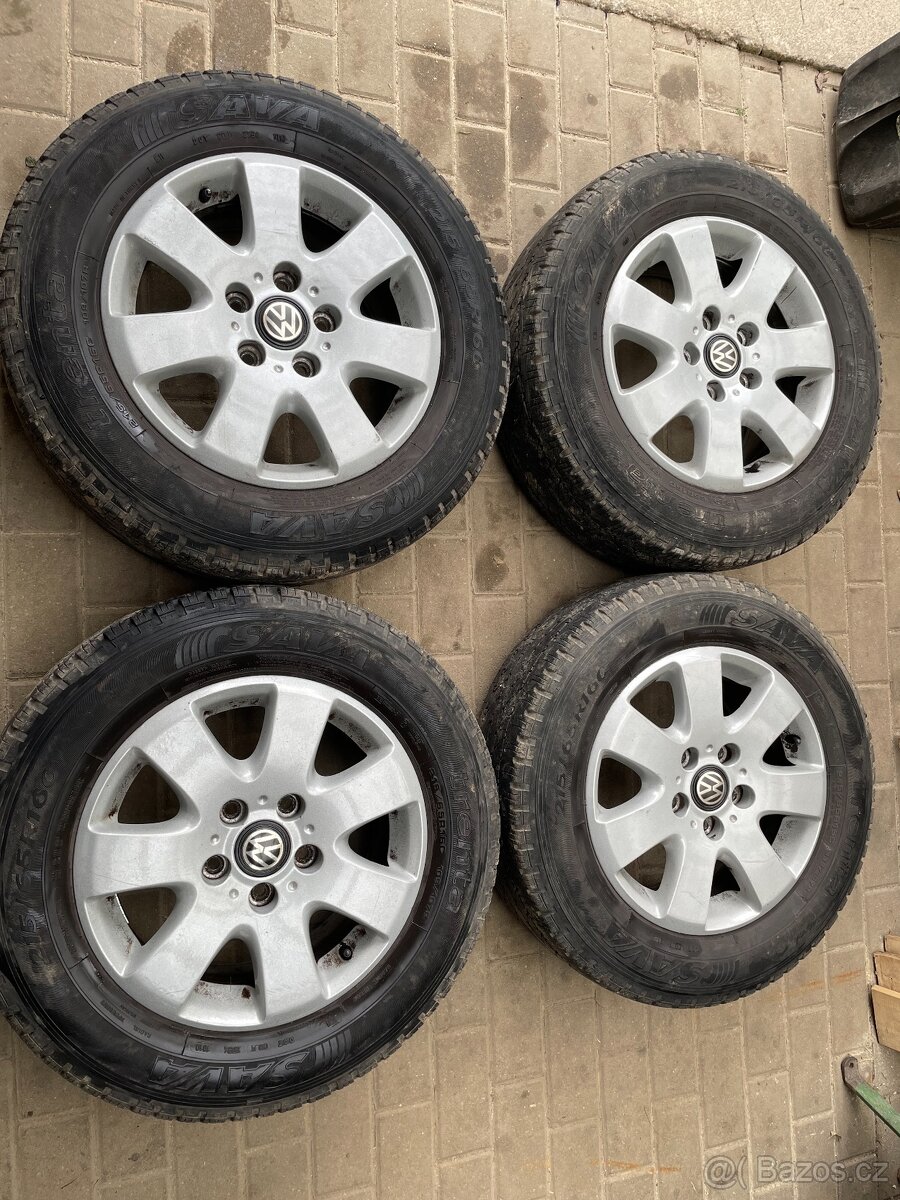 4x AL disky, VW T5