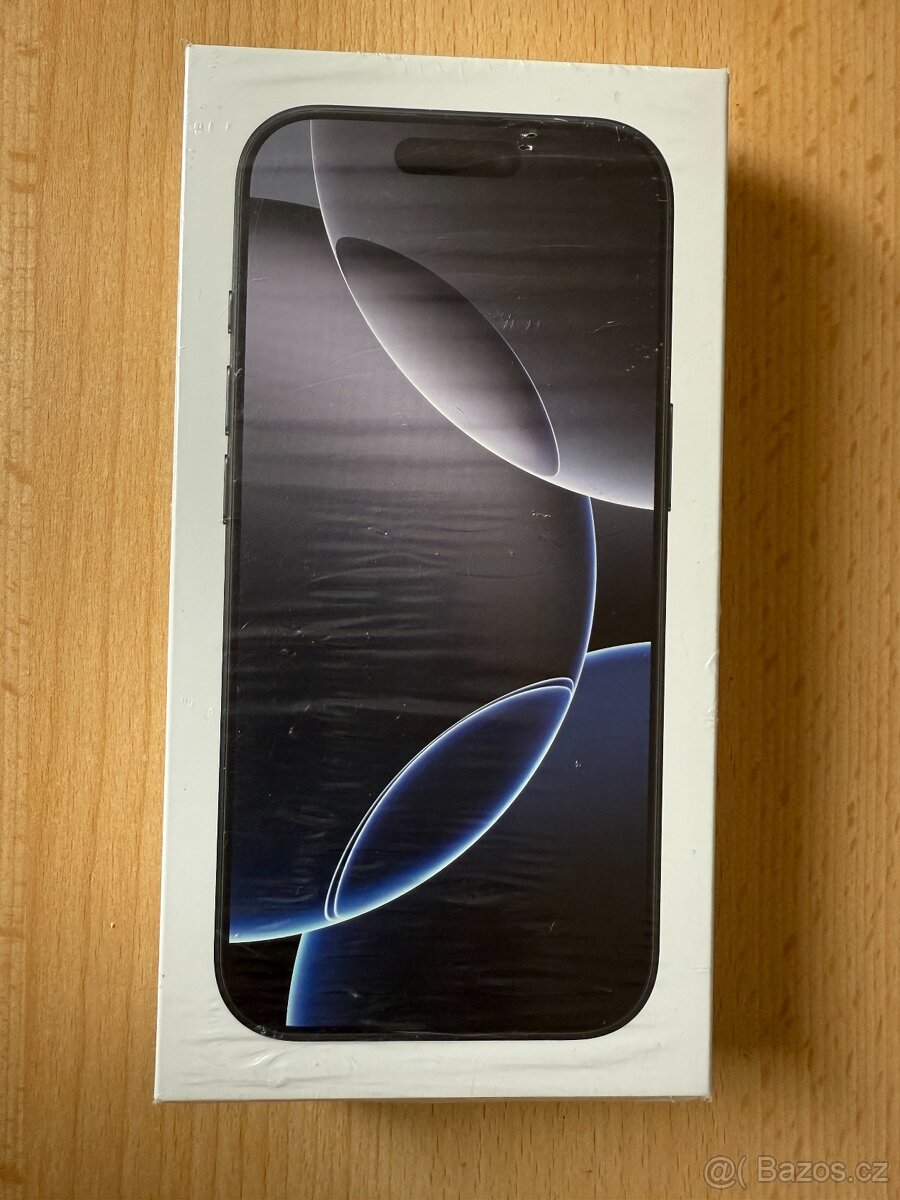 Apple iPhone 16 Pro, Black Titanium, 256GB