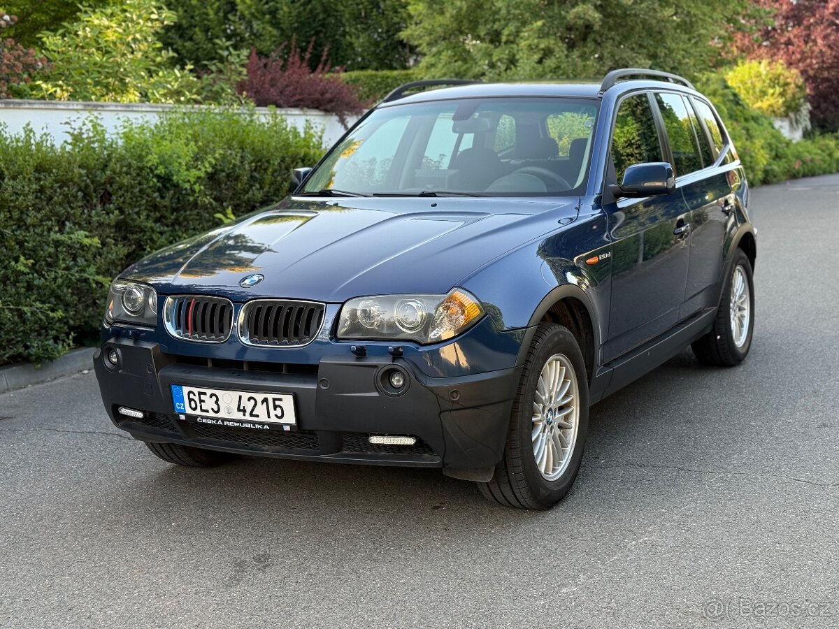 BMW X3 2.0d 2005 velmi pěkný