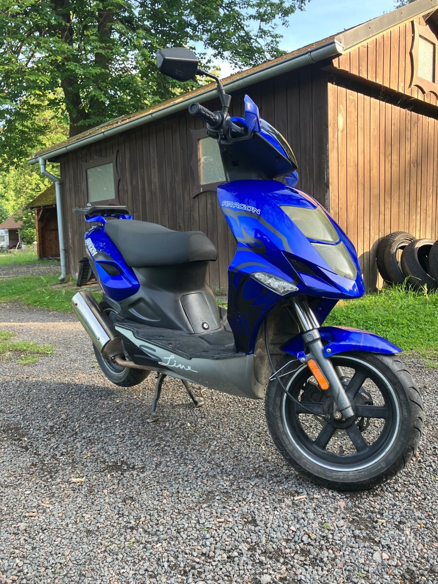 Skůtr CPI Aragon 50