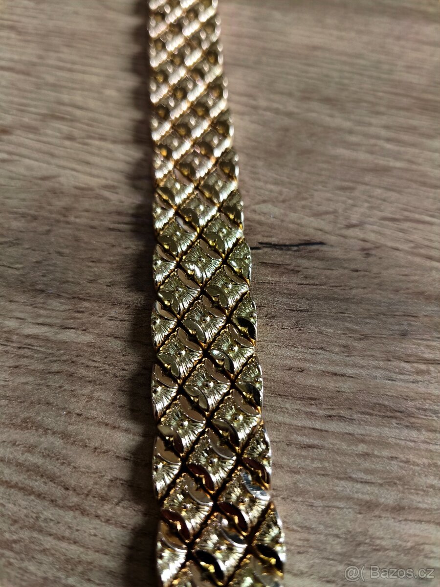Zlatý náramek 750/18k