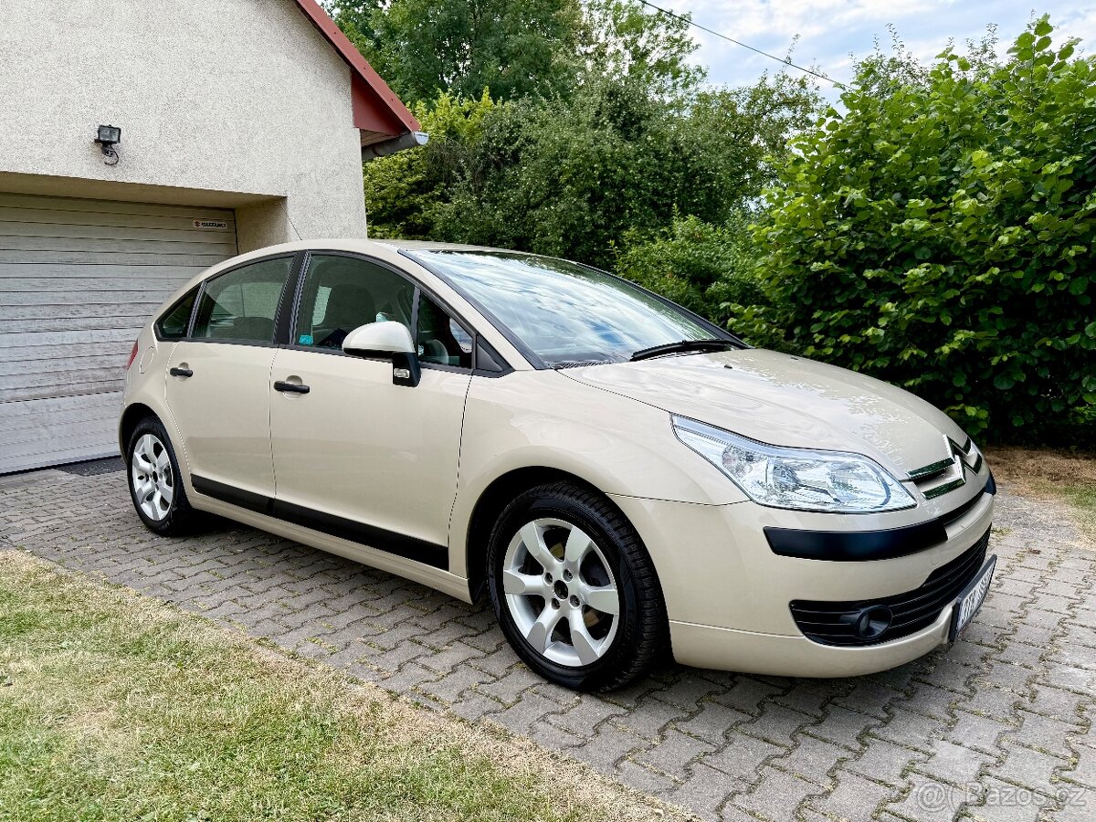 Citroen C4, 1,4i 16v 65kW, 119tkm, ČR 3/2007, 1.majitel