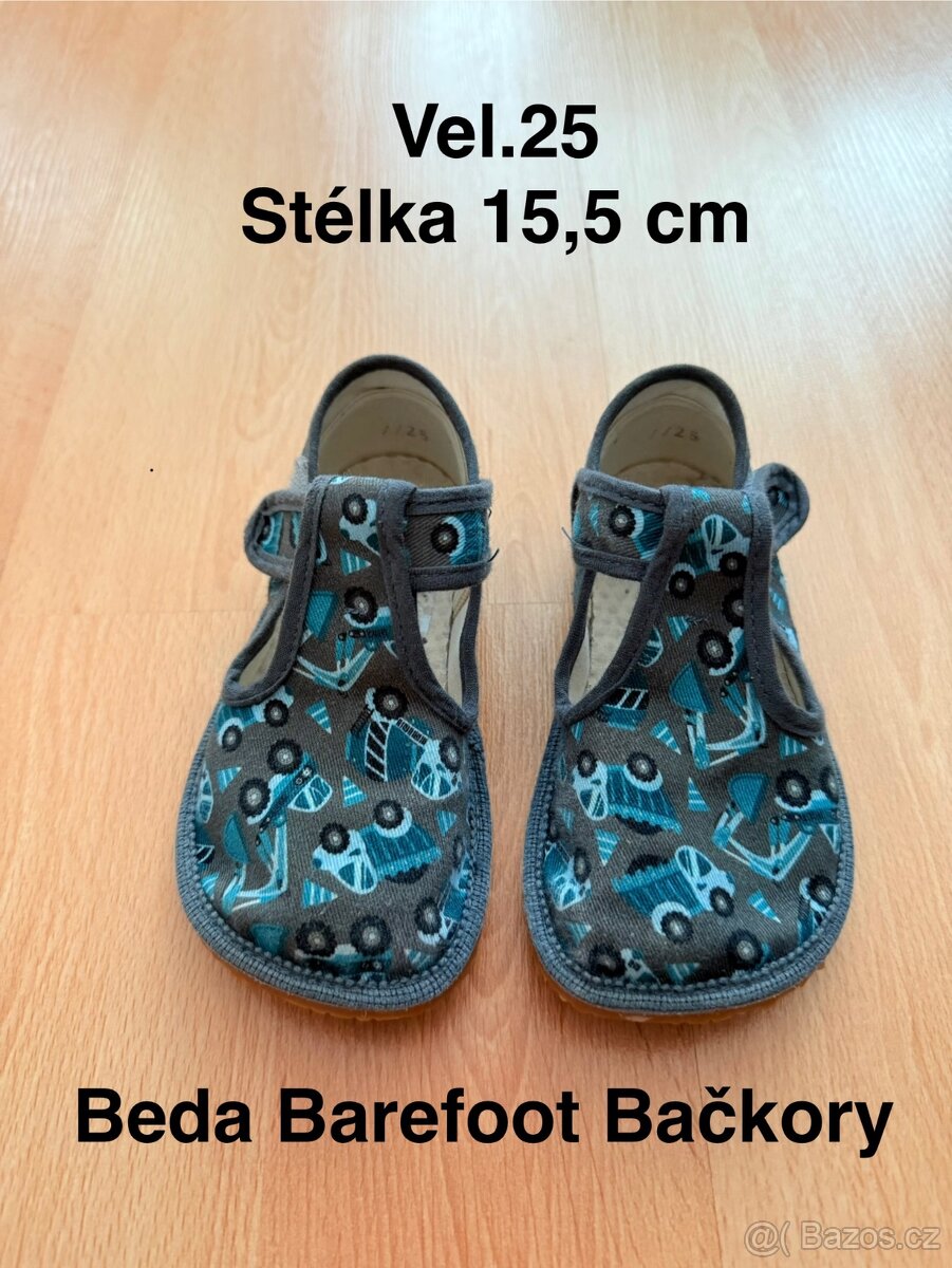 Beda Barefoot Bačkory vel.25