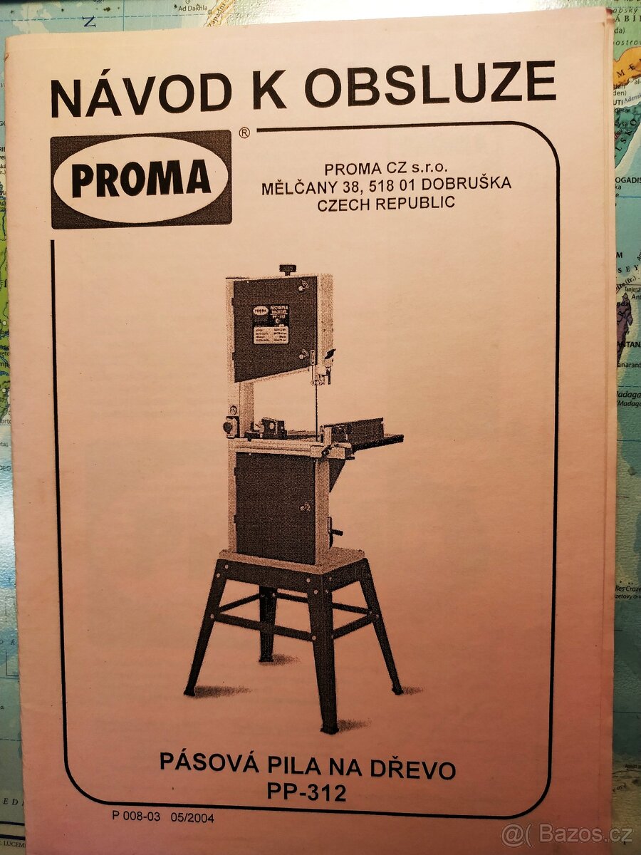 Pásová pila na dřevo PP-312