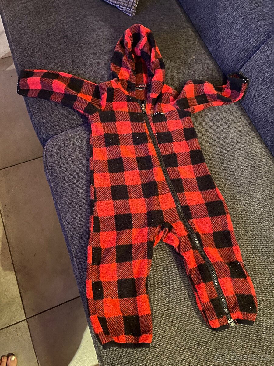 Columbia fleece kombinéza 18M