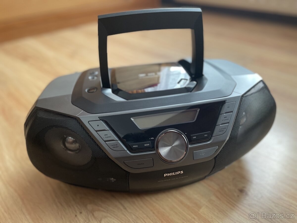 Philips AZ 1850/12 - přenosné audio s CD