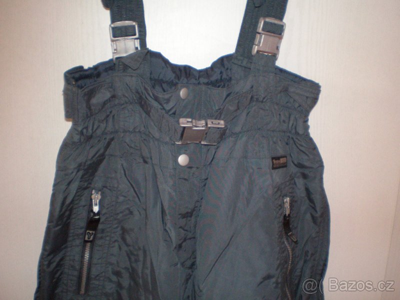 Šedé zimní oteplené kalhoty BRUGI vel. 50