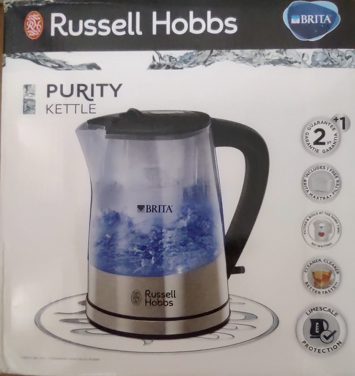 Rychlovarná filtrační konvic 2v1, nová, 1 filtr