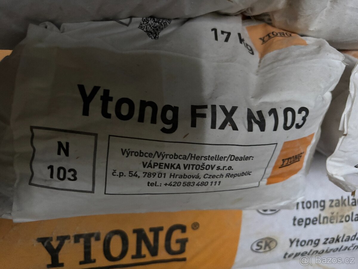 Ytong fix N103, Tepelne izolační zakládací malta