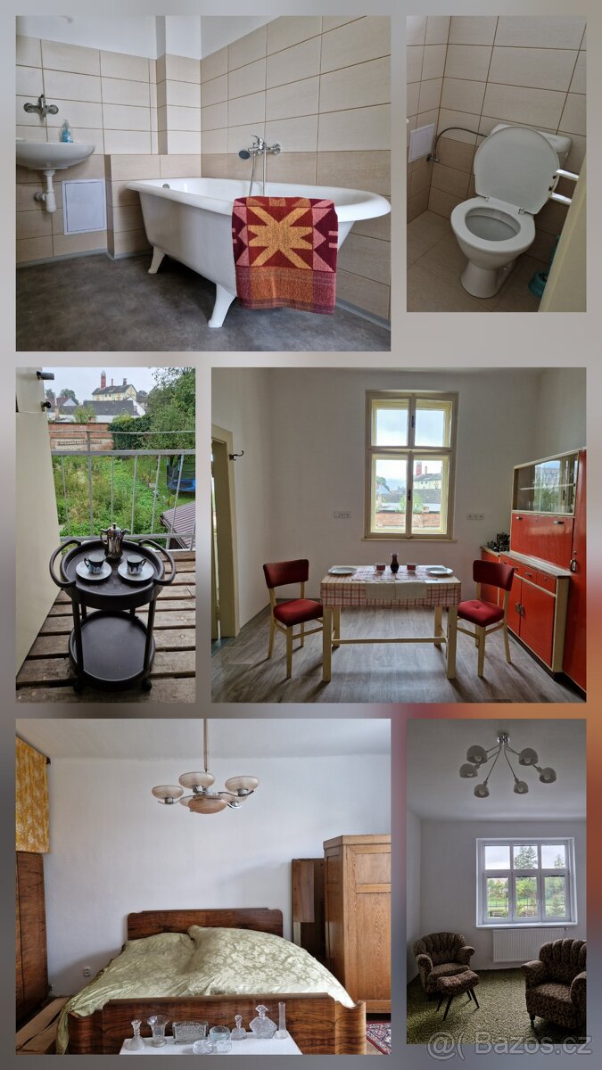 Byt 3+1 s balkonem v Benešově u Prahy v klidné ulici