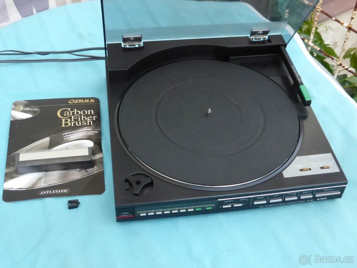 Gramofon AIWA LX-80 kvalitní automat s předvolbou