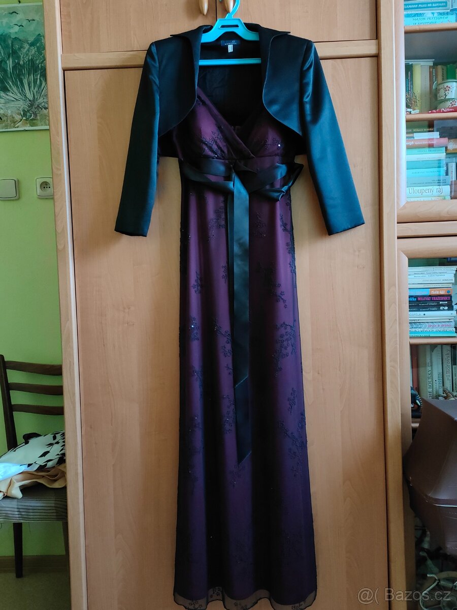 Plesové šaty, velikost 36