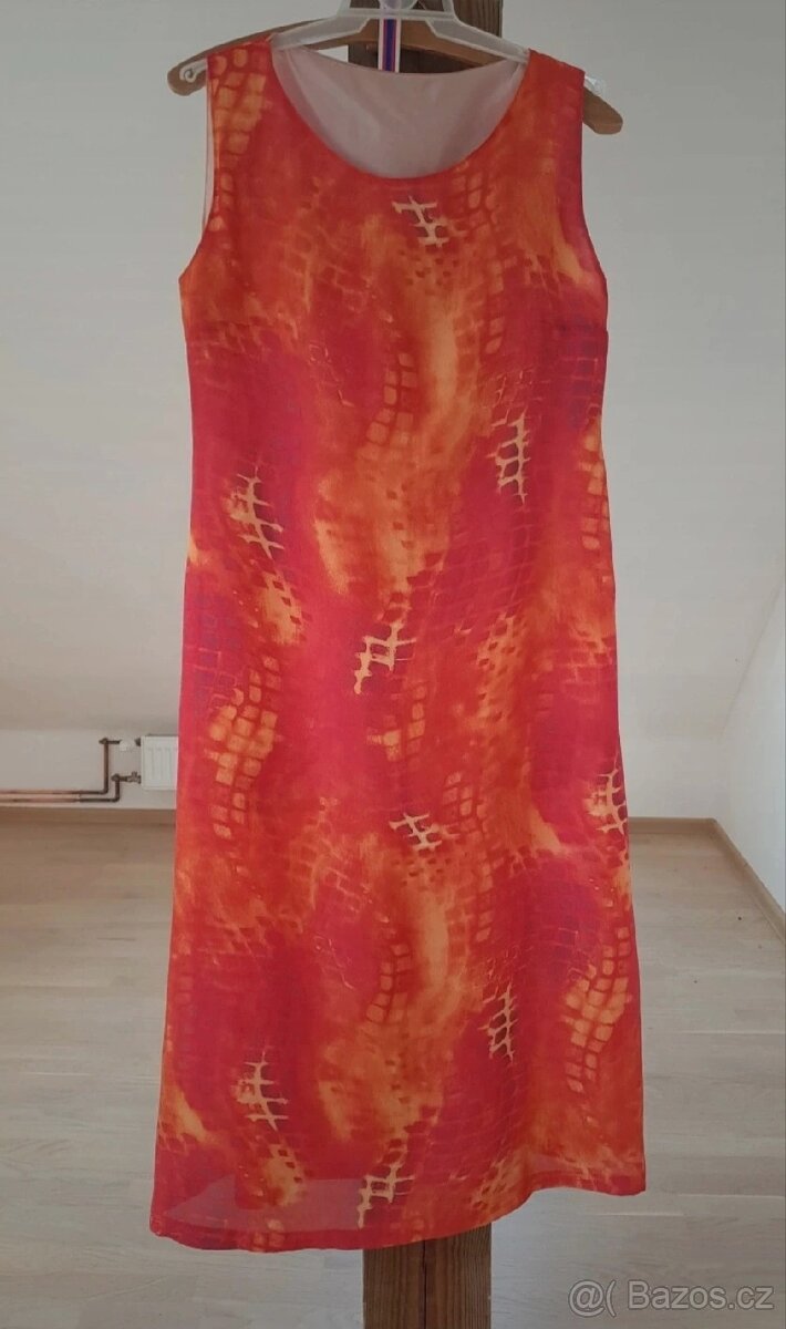 Letní maxi šaty. XL 42 14