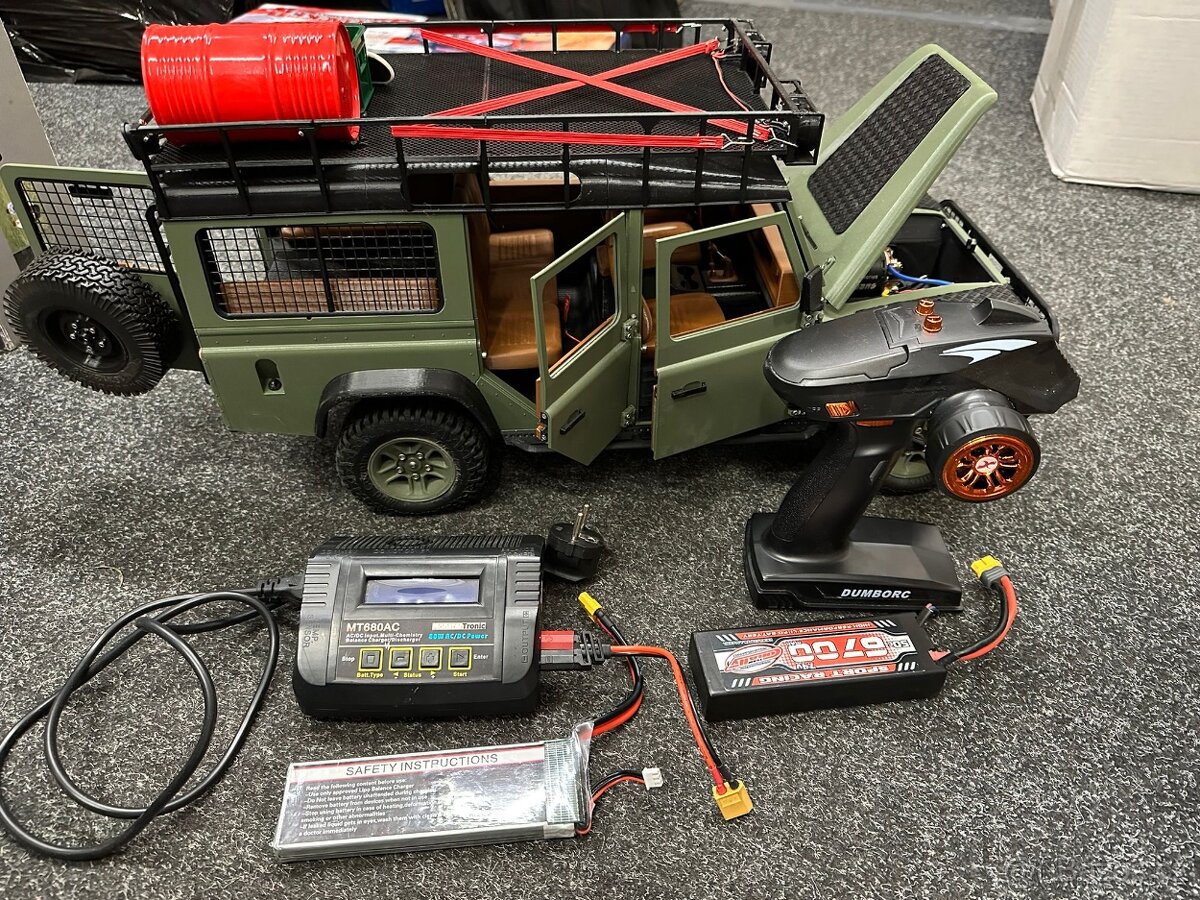 RC model Land Rover Defender, 3D tisk