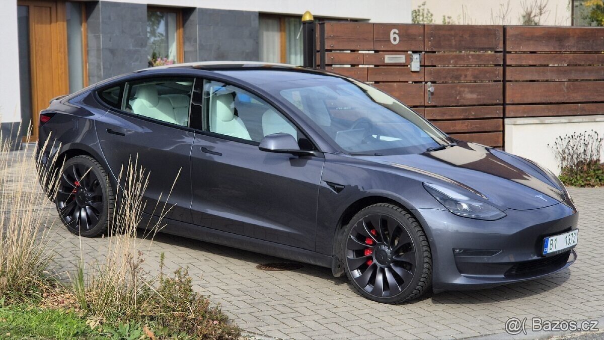 Tesla model 3 Performance, 8/2022, AMD, DPH