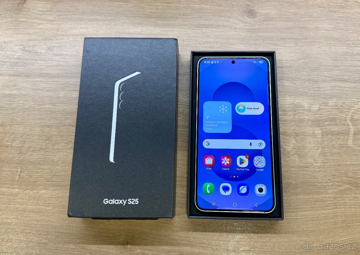 Samsung Galaxy S25, 256gb, TOP, baterie 100 %