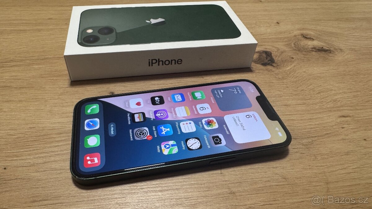 Apple iPhone 13 mini 128GB, baterie 100%, 5990Kč
