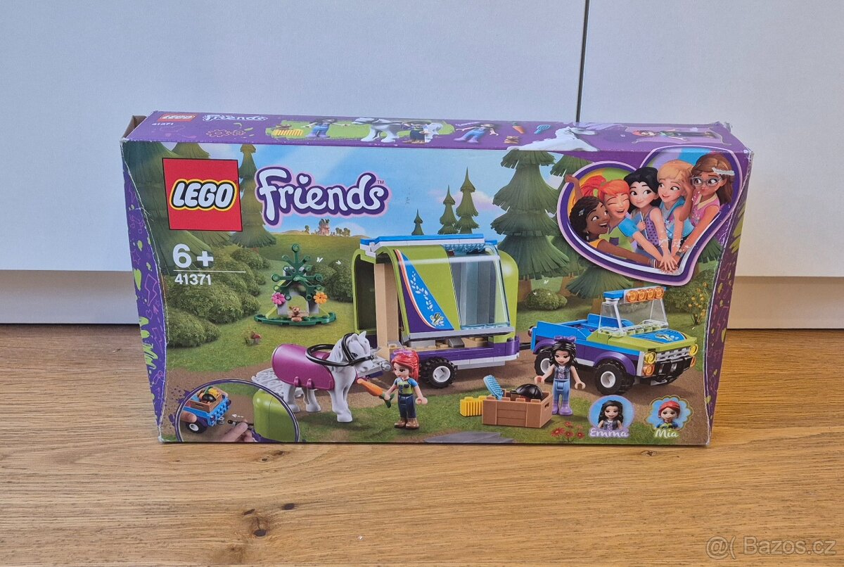 LEGO 41371 Mia a přívěs pro koně
