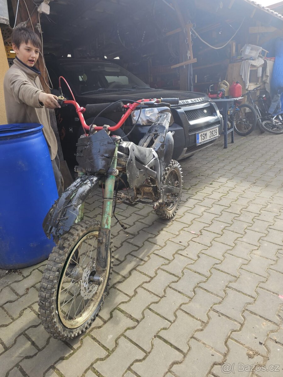 Pitbike rám