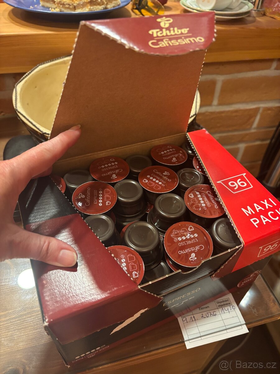 Kapsle Tchibo Cafissimo