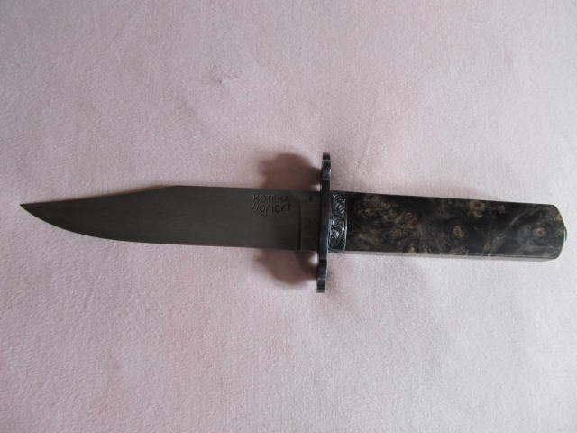 Damaškový nůž, od českého kováře - ruční práce