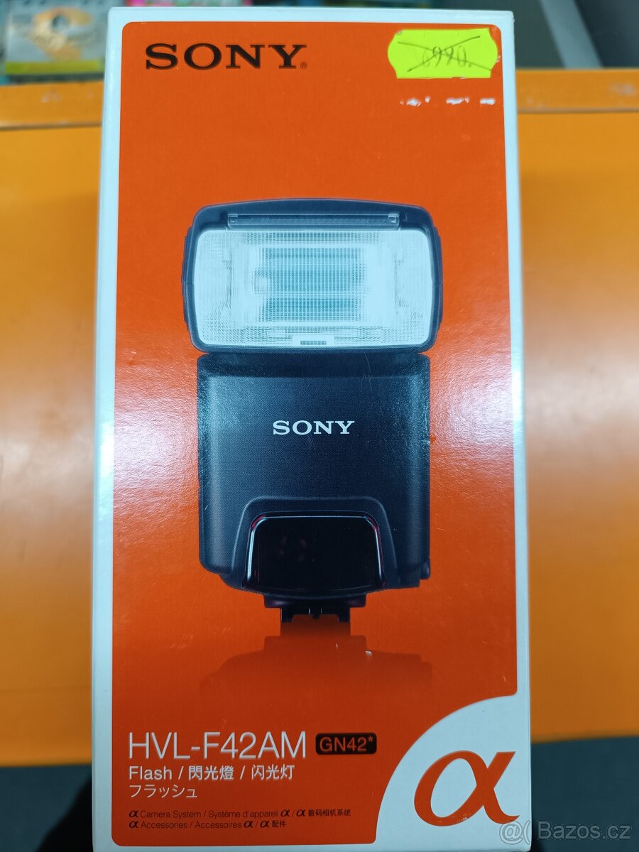 Prodám blesk Sony HVL-F42AM