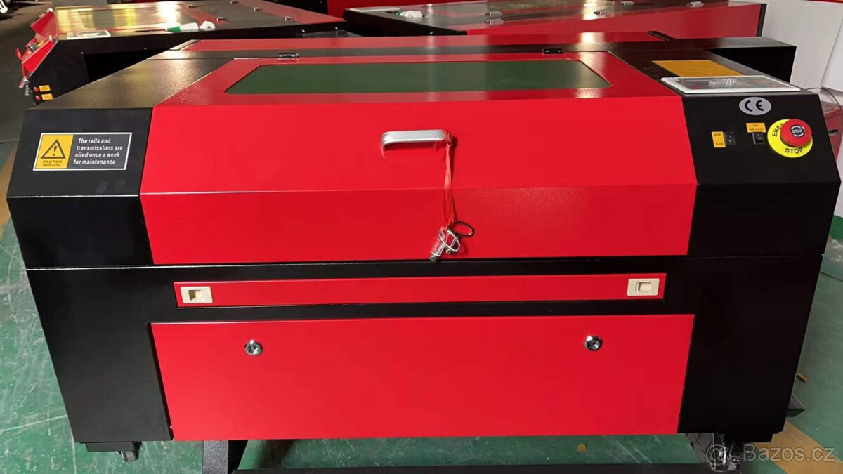60w laserová gravírka, 500x700mm, Ruida