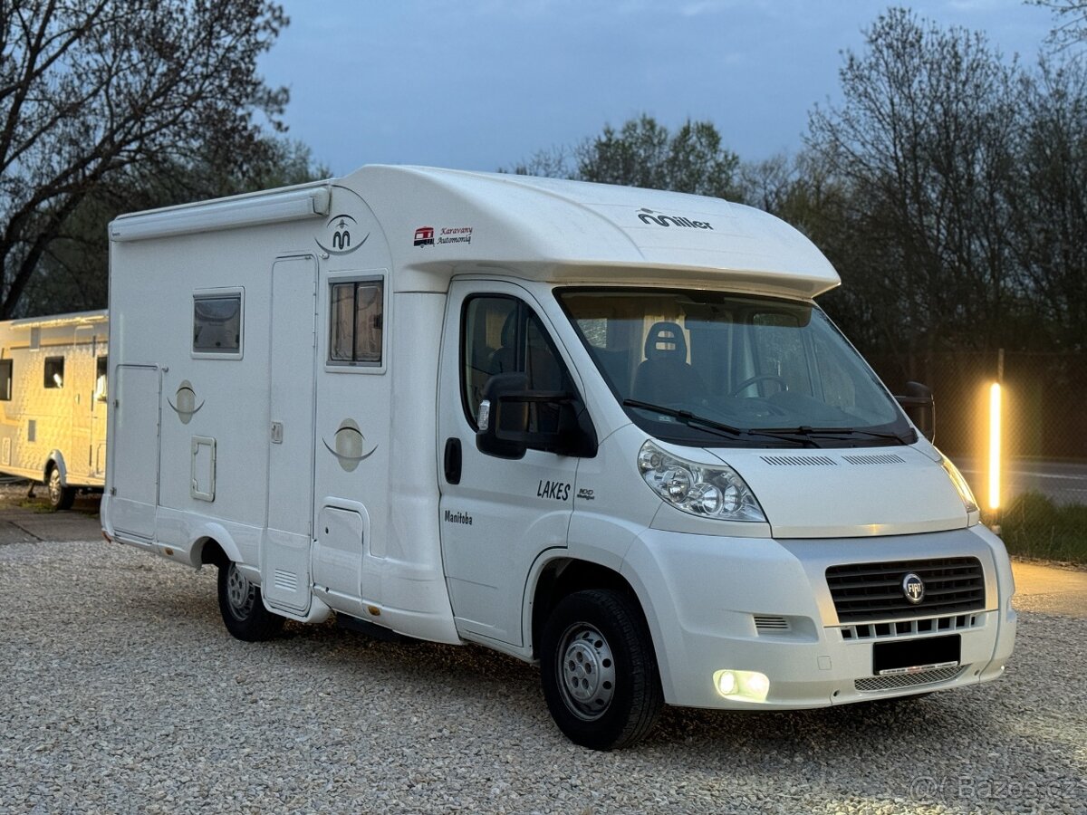 Miller Manitoba 2.2 Fiat Klima, Markiza, Vzduch.p. Zachovaly