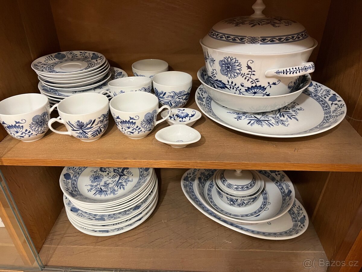 Porcelanová sada Cibulák