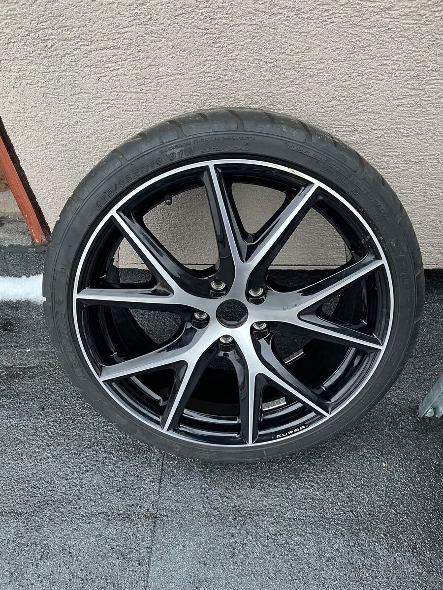 2x Cupra disky 5x112 r19 + semislick westlake