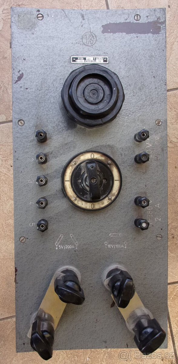 Laboratorní zdroj 5V/200A - 10V/100A - 0-400V/2,5A