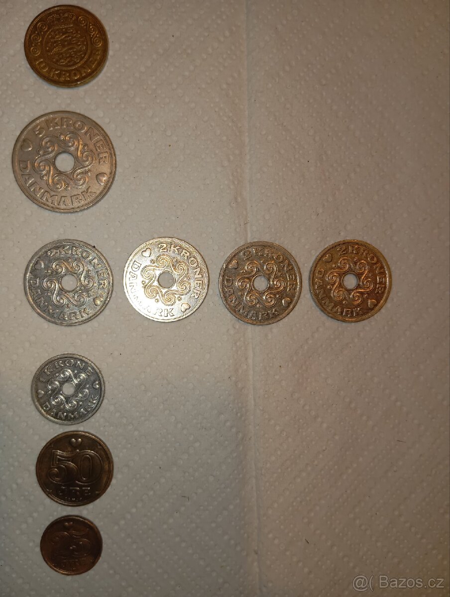 Numismatika, Dánsko