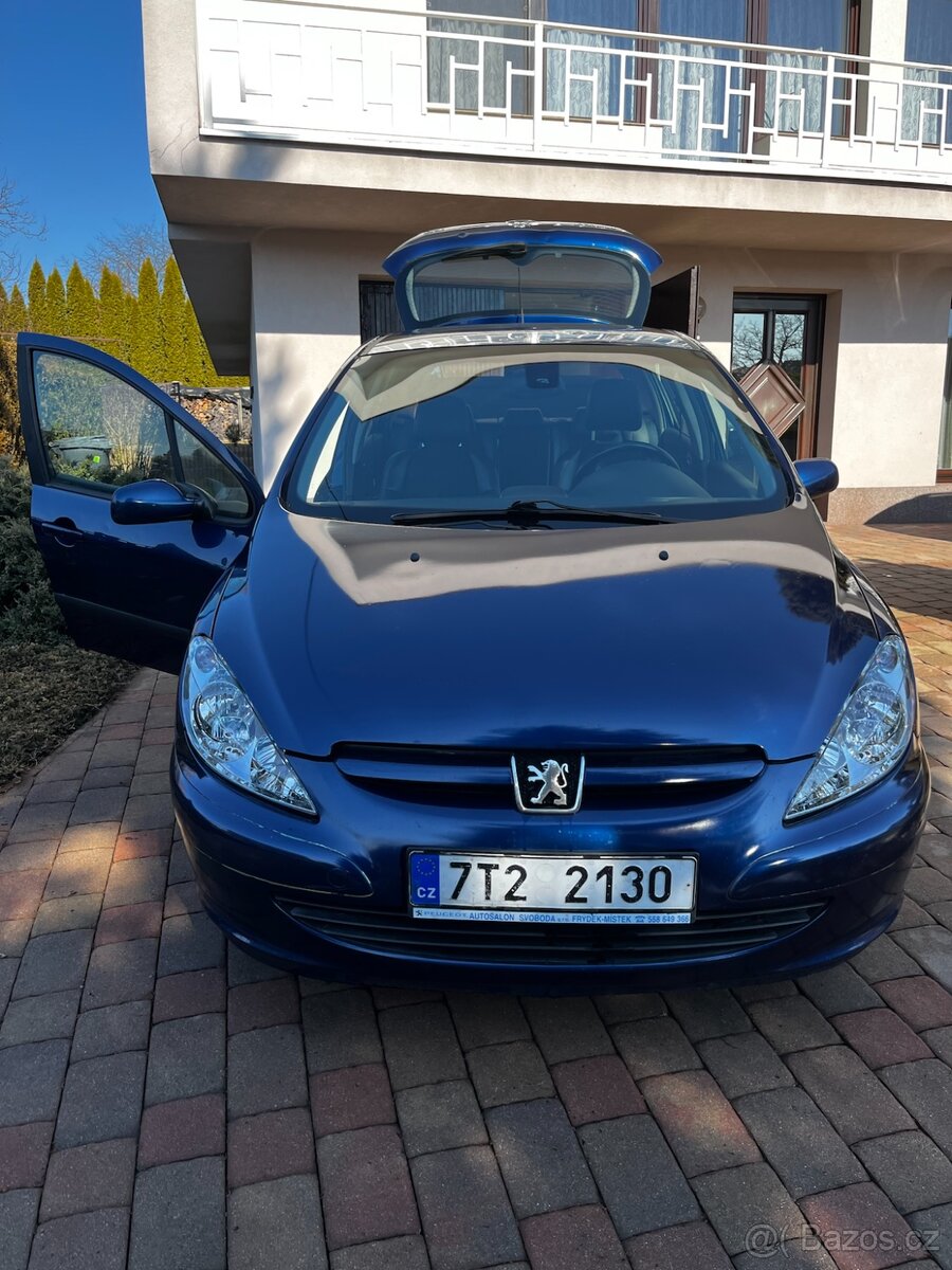 Peugeot 307 2.0 HDI 79kW tažné STK 11/26