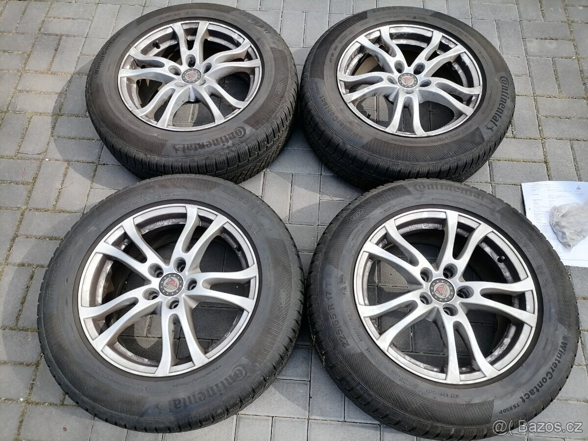 Mazda CX-5 zimní sada alu 225/65R17 7,5Jx17H2 114,3 5000kč