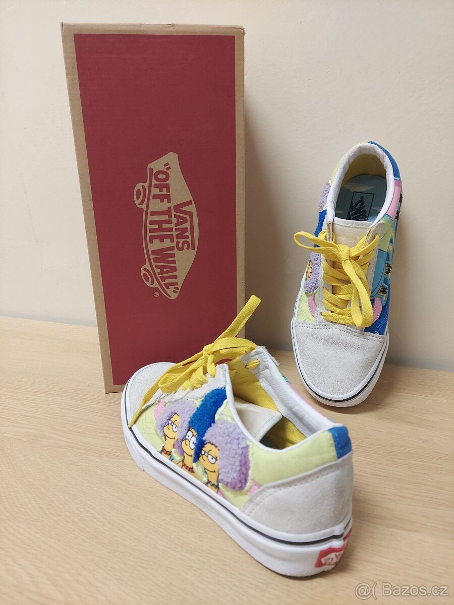 Boty Vans Tenisky Old Skool VN0A4BV521M1M vel. 37