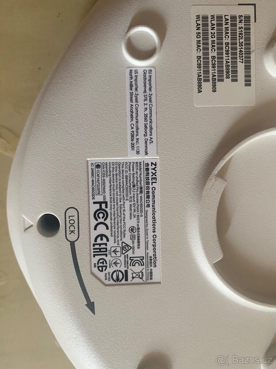 Zyxel  model: wac6502d-s