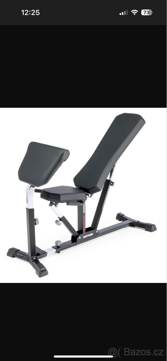 KOUPÍM Posilovací lavice KETTLER ALPHA PRO